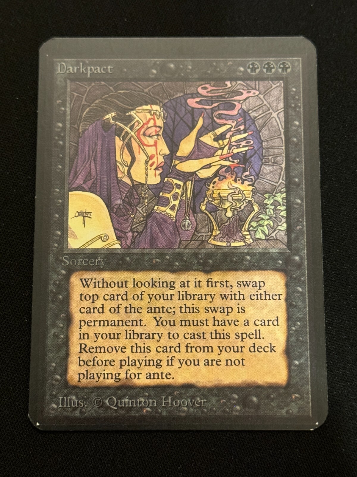 Darkpact Alpha Magic the Gathering NM Practically Flawless LEA MTG