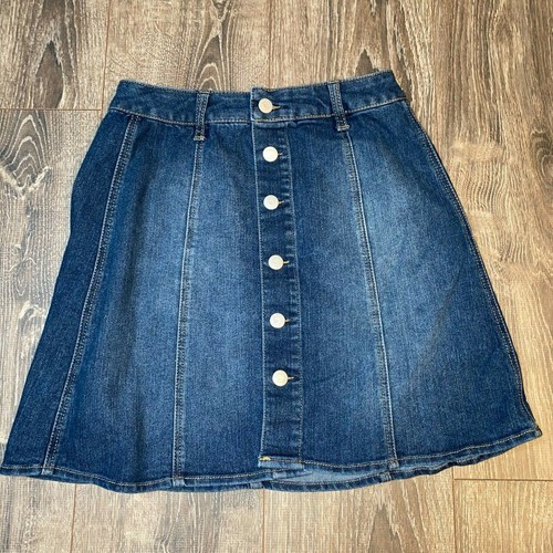 Denim Blue Jean Skirt Junior Size 
