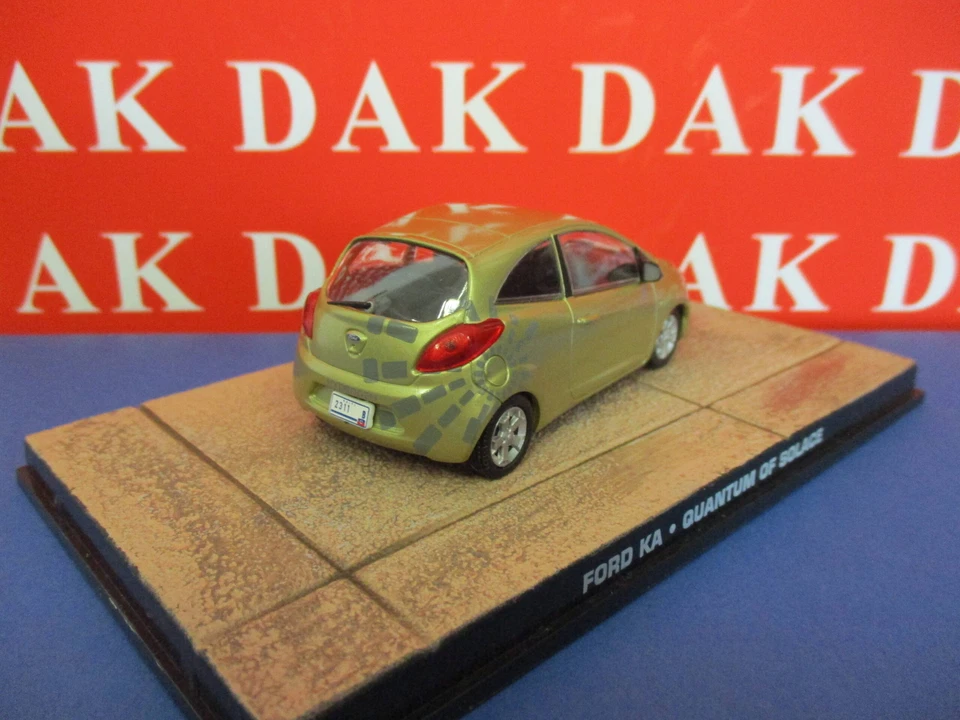 Die cast 1/43 Modellino Auto 007 James Bond Ford Ka - Quantum of Solace - Immagine 3 di 4