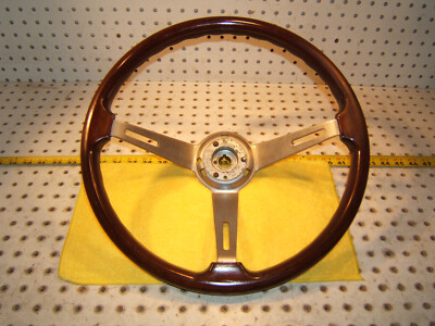 Alfa Romeo spider PERSONAL 75-81 WOOD Classic Steering 1 Wheel, No Horn switch
