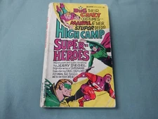 Books - Jerry Siegel High Camp Super-Heroes - Fair Condition