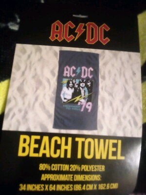 AC-DC Beach Towel
