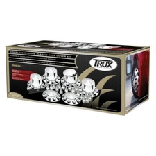 THUB-C4 Complete Axle Cover Kit with Removable Hubcaps & 33mm Threaded Pointed N