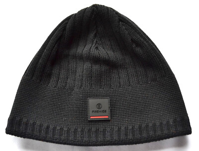 BOGNER F+I EASTAN HERREN DAMEN SKI MÜTZE WOLLMÜTZE SCHWARZ 50% WOLLE UVP 80  NEU