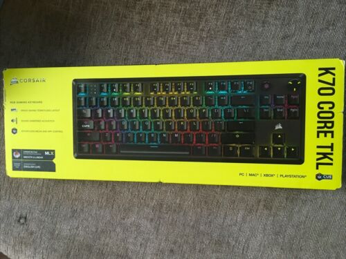 Corsair K70 TKL RGB Mechanical Gaming Keyboard - Black