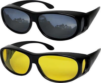 Fit Over Sunglasses Polarized Lens Wear Over Prescription