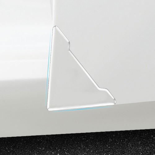 2x 90° Door Corner Covers Anti-Scratch Crash Protector Transparent Car Stickers - Picture 9 of 12
