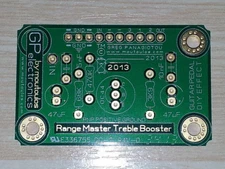 Guitar Pedal Effect Treble Booster RangeMaster DIY PCB Replica by moutoulos ™
