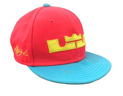 NIKE TRUE LEBRON JAMES CAP HAT NEON COLORS Rare King James Lakers Heat Cavs | eBay