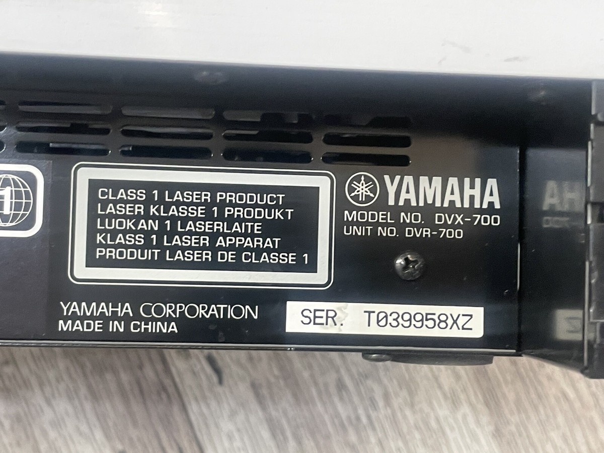YAMAHA DVR-700 DVX-700 HOME THEATER DVR RARE HIGH QUALITY- DVR