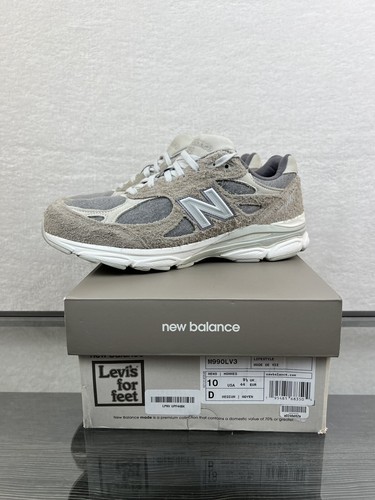 Levis x New Balance 990v3 Grey Elephant Skin Size 10 | eBay