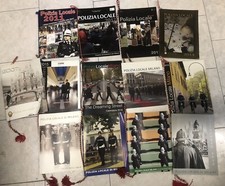 LOTTO DI 11CALENDARI POLIZIA LOCALE MILANO 2007 e dal 2011 al 2020 BEN TENUTI