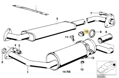 Stop buffer for BMW E-21