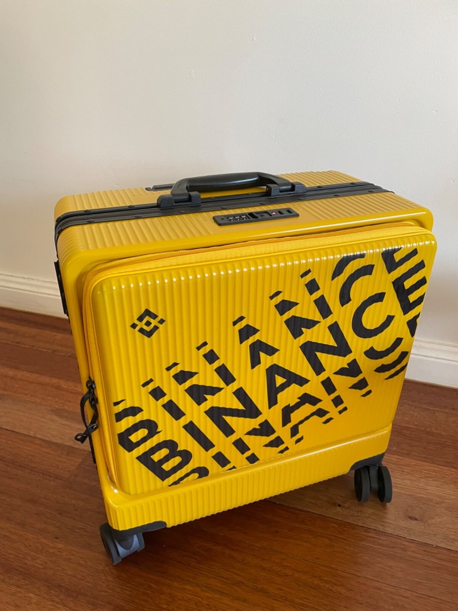 【レア】Binance公式キャリーケース/スーツケース 新品未使用 スーツケース キャリーケース binance スーツケース キャリー