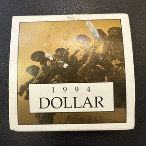 1994  Canada $1  Remembrance Dollar Coin  PROOF  W/ RCM Box & C.O.A. - I3914
