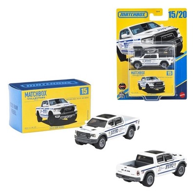 2020 RAM Rebel NYPD Police Truck Matchbox Colectors 2025 MB1334 1
