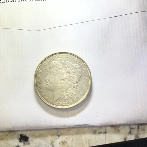 1921 Morgan Silver Dollar $1 Coin Circulated 0.9 Fine Silver