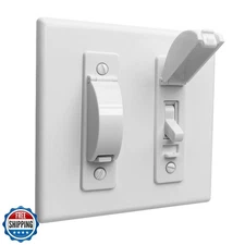 Wall Switch Guard, ILIVABLE Childproof Light Switch Plate Covers 