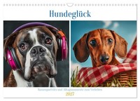 "Calendar 2027 · US Version · Dog Happiness (Wall Calendar 2027 17\" × 12\" Landsca"