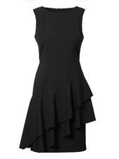 Banana Republic wool dress black 6