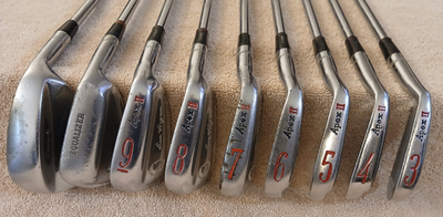 TZ GOLF - RARE VINTAGE BEN HOGAN BLADES 1981 WHITE CAMEO APEX II 3