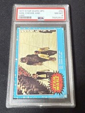 1977 O-Pee-Chee Star Wars #55 Han Chewie And Luke PSA 8 NM-MT OPC