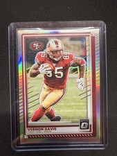2025 Panini Donruss Optic Vernon Davis Silver Holo Prizm #137