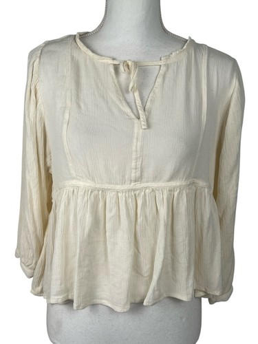 Blouse Bohème Dylan Pour Femme - Taille M - Manches Longues Transparentes Watermelon - Broderie