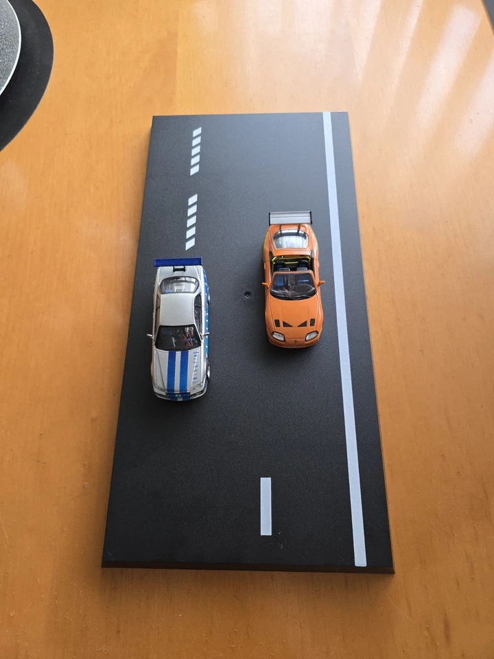✅️ Diorama Strada Fast&Furious 1:43 DeAgostini Altaya Fast And Furious - Immagine 2 di 4