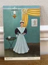 VTG 1947 FRED HARVEY MENU UNION STATION KANSAS CITY HARVEY GIRL DORIS LEE ART