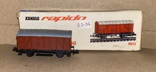 N Gauge Arnold Rapido 0422 Covered Freight Wagon Boxed
