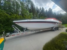 2000 Donzi 38ZX Powerboat, Twin Mercury 500ci Magnum EFI Engines & Bravo One