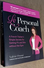 Le Personal Coach Valerie Orsoni 2011 Hardcover Fitness Weight Loss Guide