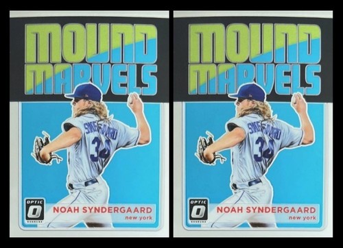 2018 Donruss Optic Mound Marvels Lot #MM7 Noah Syndergaard New York Mets Inserts