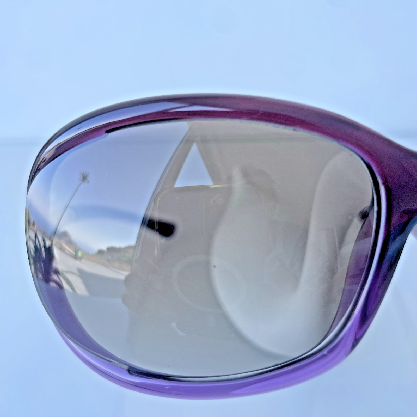 TOM FORD JENNIFER PURPLE TF 008 83F RARE COLOUR SUNGLASSES #JH image 4