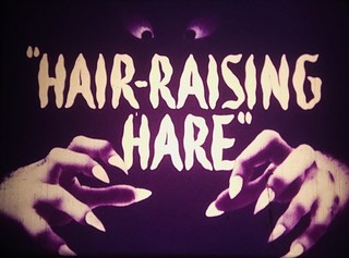 16mm Cartoon WB HAIR RAISING HARE 1946 BUGS BUNNY COLOR HALLOWEEN