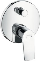 Hansgrohe Serie Metris Einhebel-Wannenmischer Fertigset