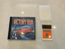 Victory Run (TurboGrafx-16, 1989) TG 16 Case, Manual and Game Hu Card. Tested!