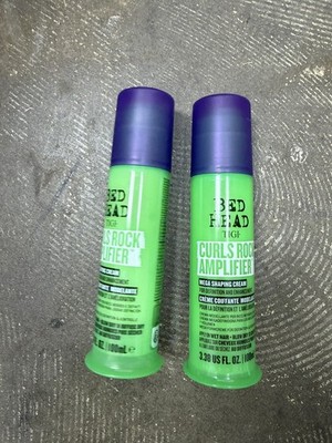 2 PACK TIGI Bed Head Curls Rock Amplifier Curl Cream for Definition