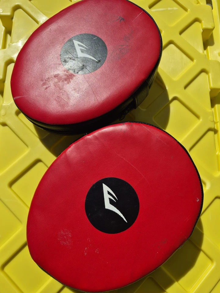 Everlast EverFresh Target Strike Pad Mitt Punch Pad Boxing 2 Mitt Only Sparring - Image 2 of 4