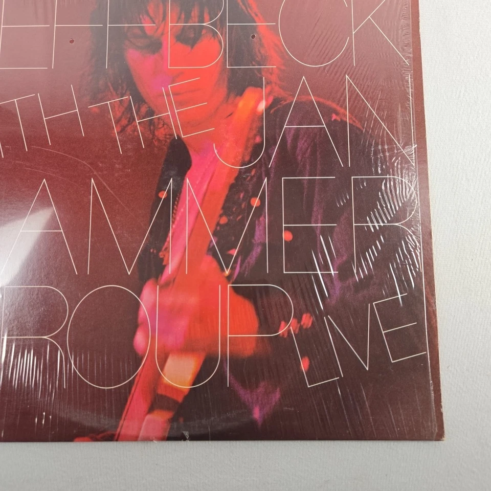 Jeff Beck With The Jan Hammer Group - Live- 1977 Vinyl LP - Still In Plastic Foto 2 de 4