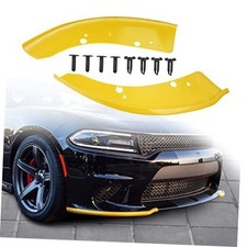 Front Bumper Lip Splitter Protector Compatible with Dodge Charger SRT M052