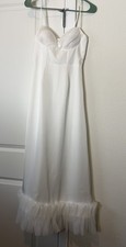 Angel Biba White Wedding Dress