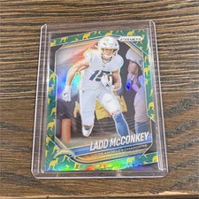 Panini 2025 Prizm Football Ladd McConkey Kangaroo Prizm #18 /61 Chargers