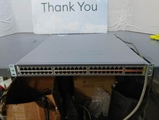 Juniper Networks QFX5100-48T-AFO 48x 10GbE 6x 40GbE Network Switch 2X PS w Rails