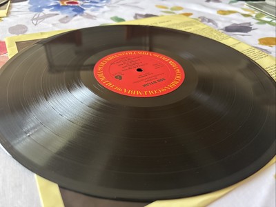 Bob Dylan Biograph 5 Record Album LP Set With Book 1985 CBS