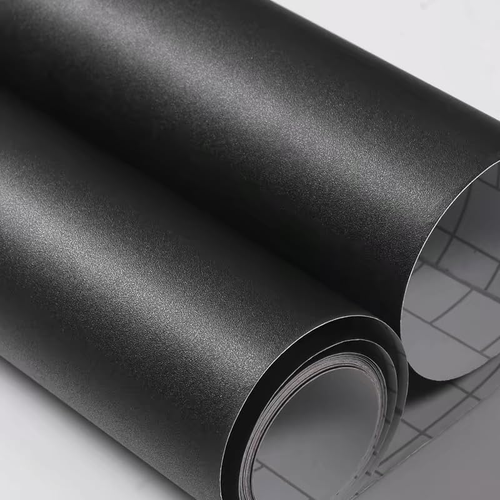 Yancorp Matte Black Contact Paper Solid Wallpaper Plain Vinyl Film Self-Adhesive - Bild 2 von 12