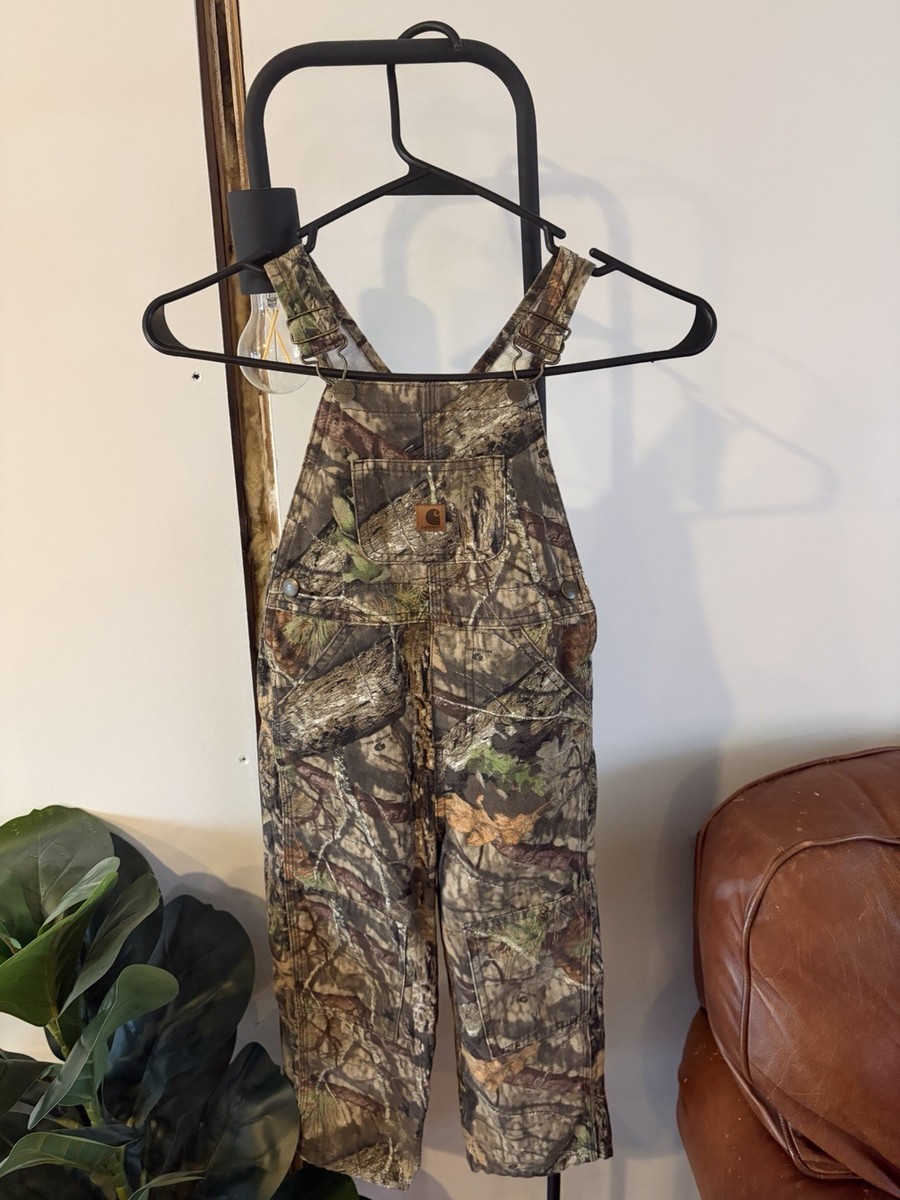 Carhartt Mossy Oak Hunting Camouflage Overalls Size 4T | eBay