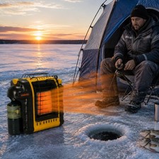 Garvee 9000 BTU Portable Radiant Propane Heater with ODS & Tip-Over Protection