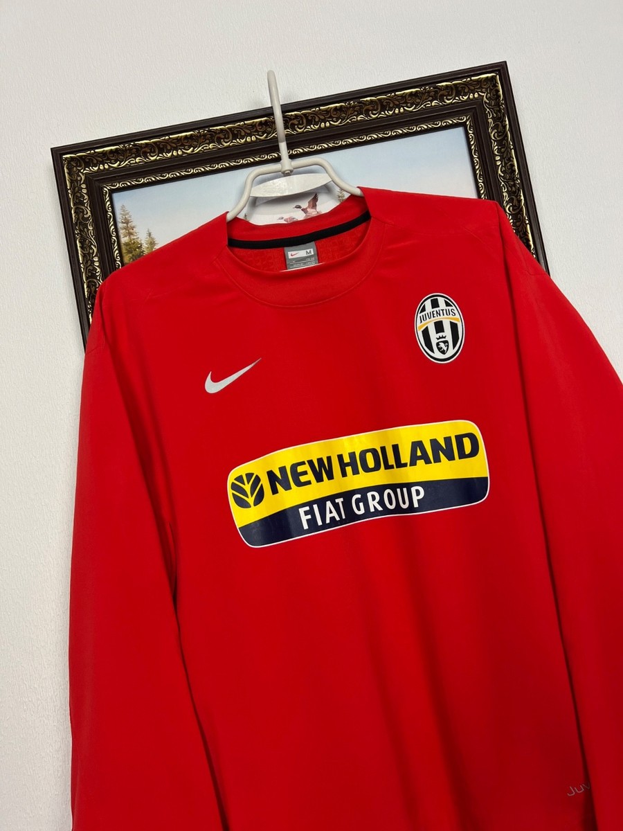 Vintage Nike Juventus Football Red Sweatshirt Mens Jacket Track